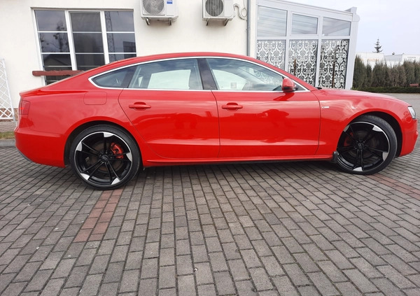 Audi A5 cena 49900 przebieg: 240000, rok produkcji 2014 z Malbork małe 379